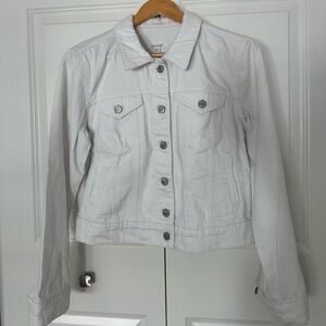 STS Blue White Jean Denim Jacket size Women’s S